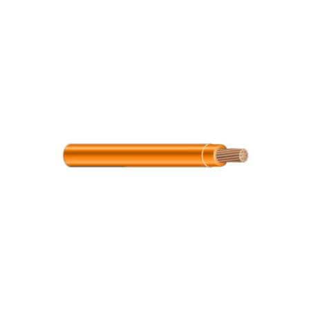 Unified Wire & Cable THHN Building Wire, Copper, 14 AWG, 1C, Orange, Stranded, 1 ft 1419BTHHN-3-2.5M